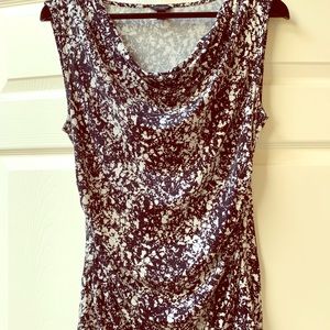 GUC black & white Ann Taylor Top
